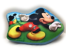 Tvarovaný polštářek Mickey 37 cm