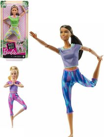 Barbie v pohybu 29cm kloubová panenka 4 druhy