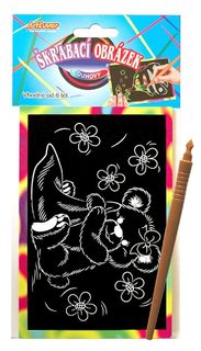 Barvy na textil základní 6ks na kartě 15x20cm