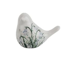 Dekorace ptáček X6584 - 9.2 × 5 × 7.5 cm