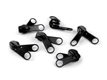 Jezdec ke spirálovým zipům oboustranný No 10 balení 10 ks