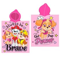 Pončo Paw Patrol brave Bavlna - Froté, 55/110 cm