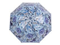 Dámský vystřelovací deštník květy