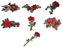 Nažehlovačka na rifle květy / růže