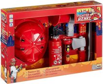 Dětský funkční megafon na baterie hasičský plast