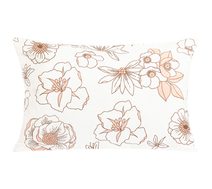Povláček bavlna - 40x60cm na zip ( pouze povlak ) Květ lososová