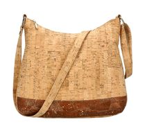 Korková crossbody dámská kabelka MSR12 hnědá