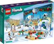 LEGO FRIENDS Adventní kalendář 2023 rozkládací s herní plochou 41758