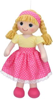 Panenka soft látková Míša Růžičková zpívající textilní na baterie Zvuk CZ