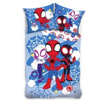 Mikroplyšové povlečení Spidey Úžasní přátelé 140x200, 70x90 cm