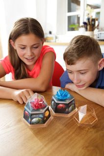 MAC TOYS Krystaly 4M modré experimentální vědecký vzdělávací set