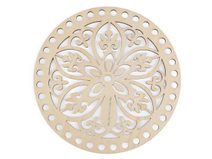 Víko na pletení / háčkování košíků Ø18 cm