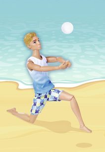 MATTEL Disney Princess panák 30cm princ Erik / Flynn Rychlík 2 druhy