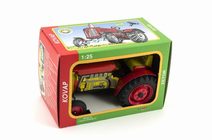 Traktor Zetor 50 Super červený na klíček kov 15cm 1:25