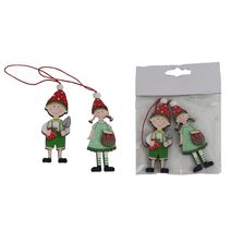 Jarní dekorace k zavěšení, 2 ks D7008 - 8,5 cm