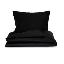 Saténové francouzské povlečení LUXURY COLLECTION 1+2, 220x200, 70x90cm černé