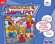 ALBI Magické samolepky kreativní set výroba samolepek