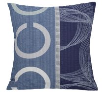 Povláček krepový Modrá,Šedá 80/506 40x40 cm