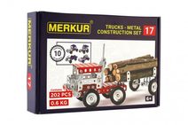 Stavebnice MERKUR 057 Traktor s řízením 208ks