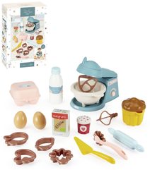 ECOIFFIER Malý cukrář herní set dětský šlehač s nástroji a maketami potravin