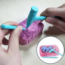 Inspiro šablony 6ks barevné na obkreslování kreativní set v krabici