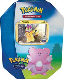 ADC Hra TCG Pokémon GO Tin set 4x booster s doplňky v kovovém boxu 3 druhy