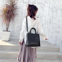 Kožená velká hořčicově žlutá dámská kabelka Casilda