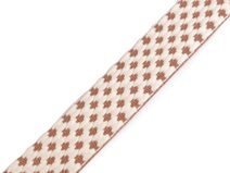 Popruh s 3D efektem šíře 38 mm METRÁŽ