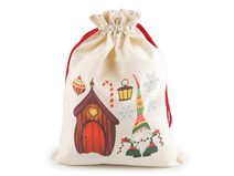 Vánoční dárkový pytlík 30x40 cm