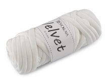 Příze Marshmallow silná Velvet Ø10 mm 500 g