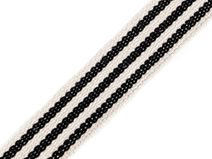 Bavlněný oboustranný popruh šíře 38 mm METRÁŽ