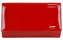Luxusní červené lakované dámské psaníčko SP100 GROSSO