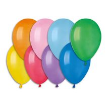 Balonek/Balonky nafukovací 8" pastelové 100ks v sáčku karneval