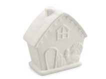 Pokladnička domeček k domalování