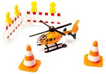 SIKU Vrtulník červený záchranářský ambulance model 1:87 kov 1647