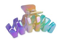 Skřipec do vlasů duhový s perleťovým leskem