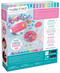 Sada krásy dětský kosmetický set v průhledném kufříku plast