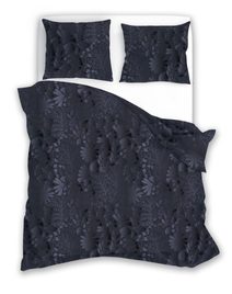 FARO Francouzské povlečení bavlněný satén Milagro Verde 16 Květiny Bavlna - Satén, 220/200, 2x70/80 cm