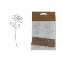 Zápich květina, 2 ks K4201 - 10,5