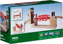 CUBIKA DŘEVO Vláček rychlík s magnety 4 dílky *DŘEVĚNÉ HRAČKY*