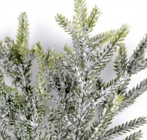 Flokované jehličí svazek 6 kusů - zelená