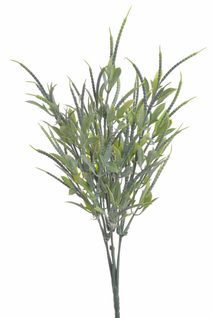 Trs lístků s mini lusky - světlá zelená