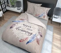 Povlečení Lapač snů peříčka Bavlna, 220/200, 2x70/80 cm