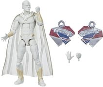 Noční stolní LED lampička 3D figurka Avengers Kapitán Amerika Plast