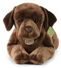 PLYŠ Pes labrador hnědý 61cm ležící Eco-Friendly *PLYŠOVÉ HRAČKY*