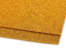 Pěnová guma Moosgummi s glitry 20x30 cm 2 kusy