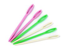 Plastové jehly délka 9 cm tupé 6 kusů
