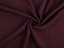 Žebrovaná šatová pletenina / svetrovina METRÁŽ