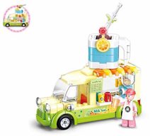 SLUBAN Mini Handcraft Studentský pokoj 216 dílků + 1 figurka STAVEBNICE