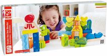 Baby puzzle vkládací s úchyty domácí zvířátka 3 dílky na desce